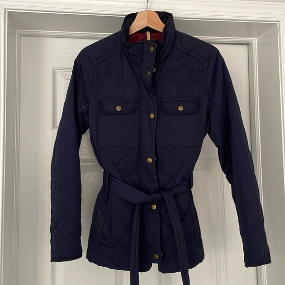 Navy quilted Gap jacket Size Small - Picture 1 of 5